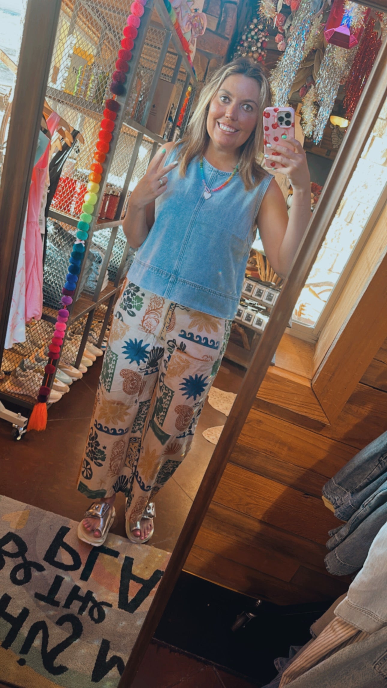 RUE POP OVER SWING SHIRT