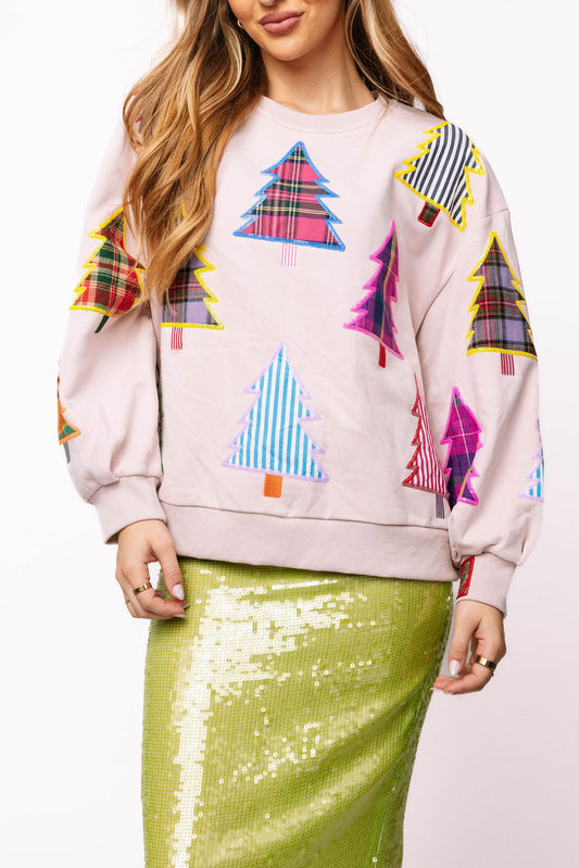 PLAID & STRIPE CHRISTMAS TREE