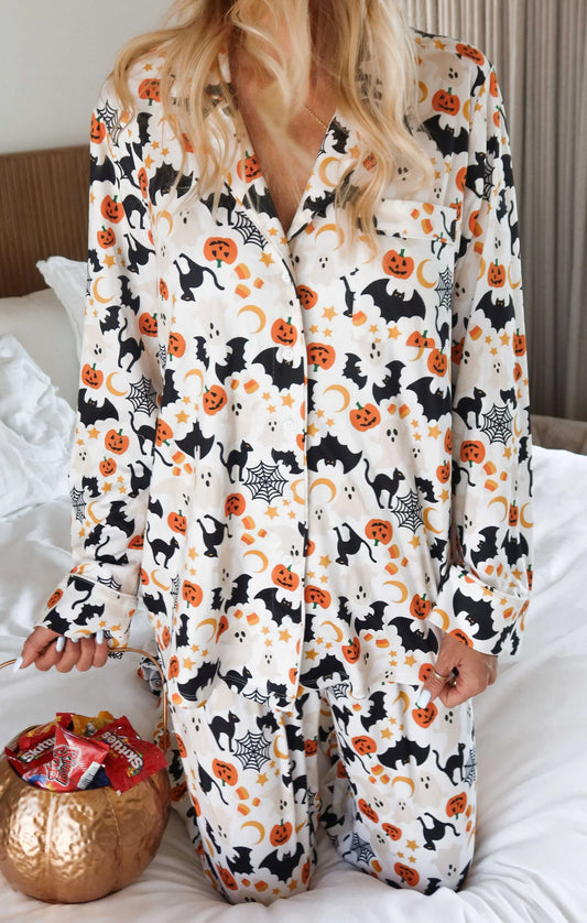 CLASSIC PJ SET TRICK OR TREAT