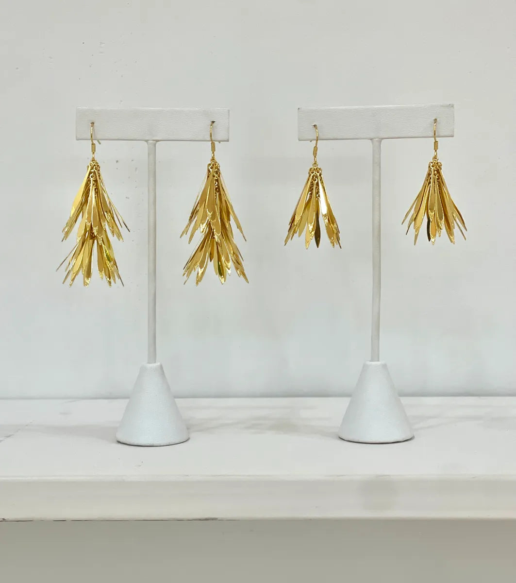 BIRDIE DOUBLE EARRING