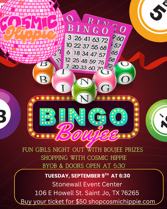 Bingo Ticket for September 9th