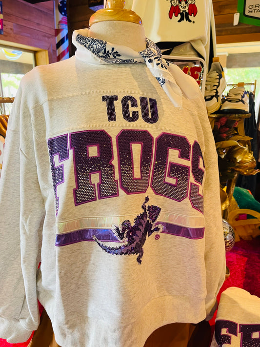 TCU FROGS LICENSED SWEATSHIRT