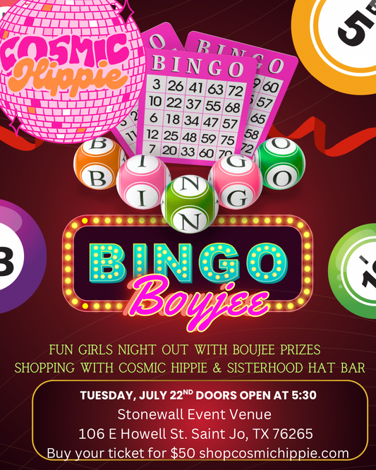 Bingo Ticket for July 22