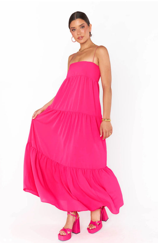 LONG WEEKEND MAXI DRESS PINK