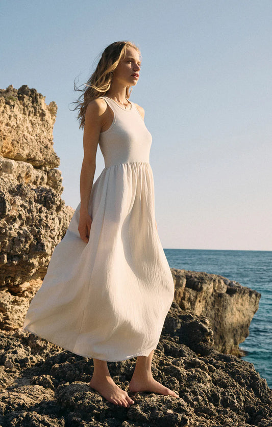 CHARLOTTE MIDI DRESS CRYSTAL