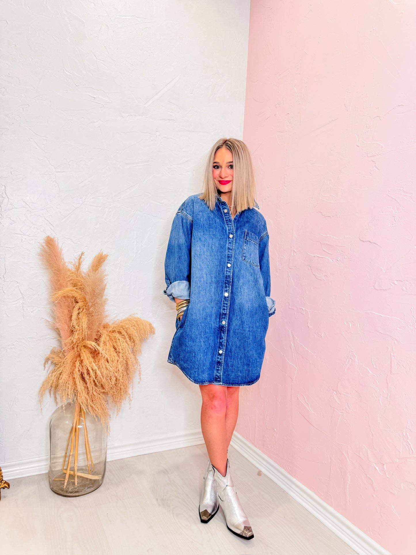 ELLE SHIRT DRESS