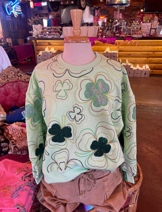 Groovy Shamrock Sweatshirt