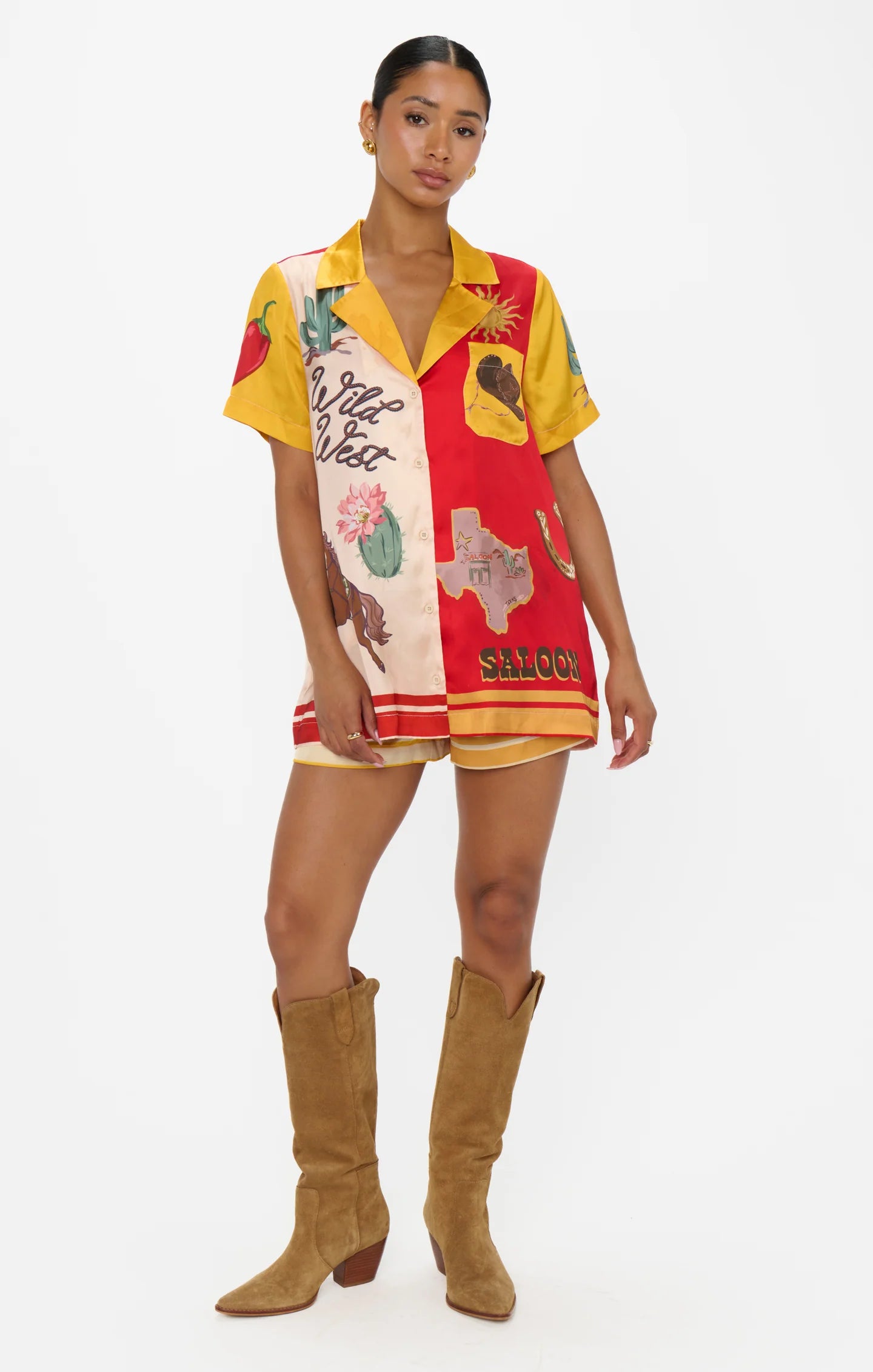 HOME & AWAY PJ SET LONE STAR