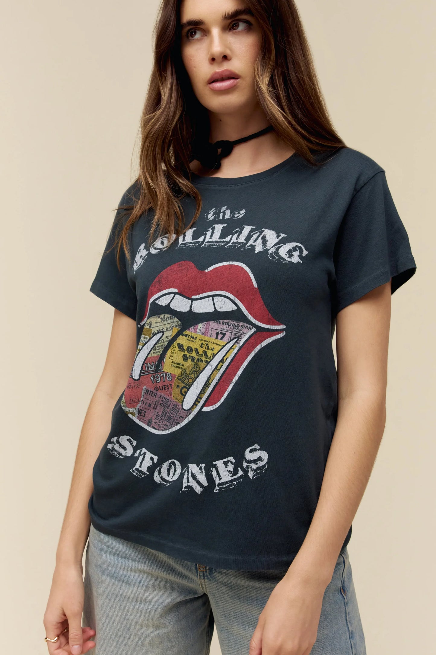 ROLLING STONES TICKET FILL TEE