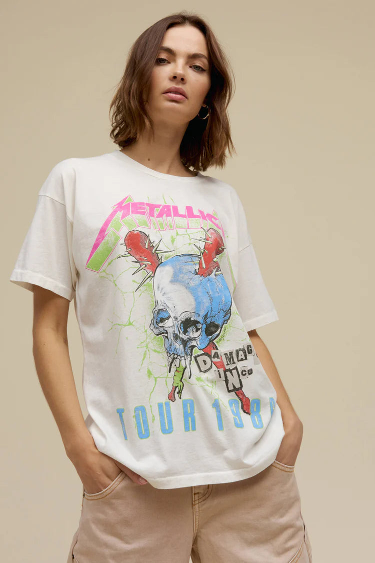 METALLICA DAMAGE INC TEE