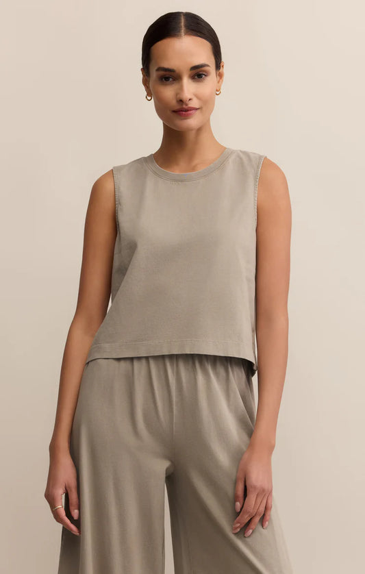SLOANE JERSEY MUSCLE TANK RETREAT