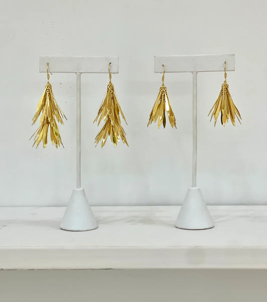 BIRDIE DOUBLE EARRING