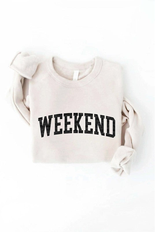 WEEKEND CREWNECK